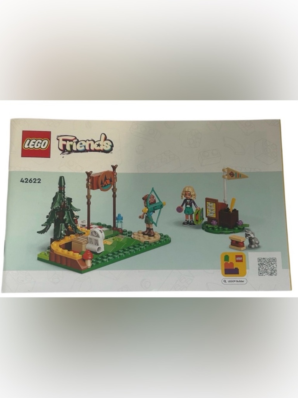 *FREE WITH PURCHASE* INSTRUCTION MANUAL LEGO FRIENDS ADVENTURE CAMP ARCHERY